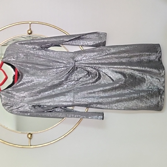 BB DAKOTA 👗 Dress Silver - Picture 3 of 4